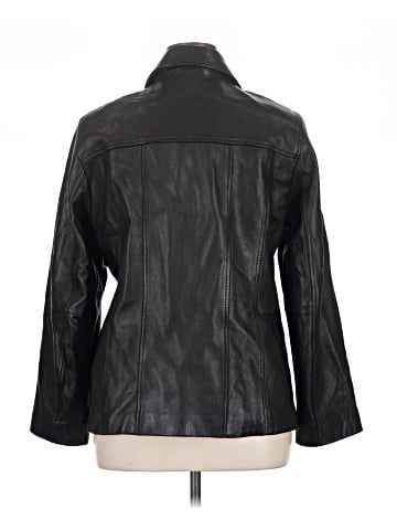 Liz Claiborne Leather Jacket (view 2)