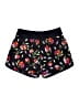 Lands' End Tropical Black Shorts Size 8 (petite) - photo 1