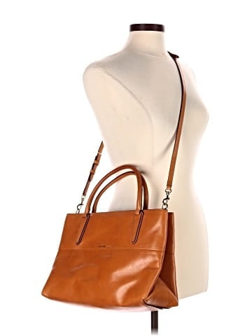 Coach Leather Satchel (view 2)