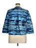 Coldwater Creek 100% Cotton Blue Blazer Size 14 - photo 2
