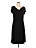 Perseption Solid Black Cocktail Dress Size L - photo 1