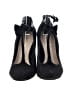Nine West 100% Leather Black Heels Size 8 1/2 - photo 2