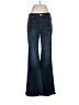 Express Hearts Blue Jeans Size 8 - photo 1