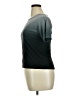 Lynn Ritchie 100% Silk Gray Short Sleeve Top Size XL - photo 5