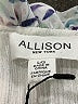 Allison Joy 100% Polyester Print White Casual Dress Size L - photo 7