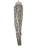 H&M 100% Viscose Animal Print Silver Casual Pants Size 4 - photo 5