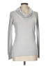 Joseph A. Silver Turtleneck Sweater Size L - photo 1