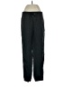 Athleta 100% Linen Chevron-herringbone Black Track Pants Size 4 - photo 1