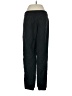 Athleta 100% Linen Chevron-herringbone Black Track Pants Size 4 - photo 2