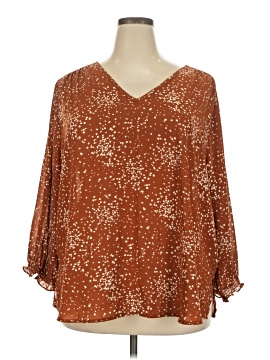Monday Fun 3/4 Sleeve Blouse