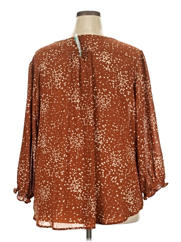 Monday Fun 3/4 Sleeve Blouse (view 2)