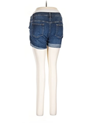 Indigo Blue Denim Shorts (view 2)