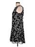 Calvin Klein 100% Polyester Graphic Black Cocktail Dress Size 10 - photo 5