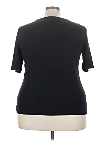 Karen Scott 3/4 Sleeve Top (view 2)