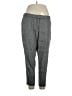 Anne Klein Houndstooth Gray Linen Pants Size 16 - photo 1