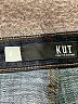 Kut from the Kloth Chevron-herringbone Blue Jeans Size 8 - photo 7