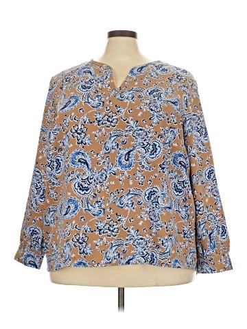 J.Jill 3/4 Sleeve Blouse (view 1)