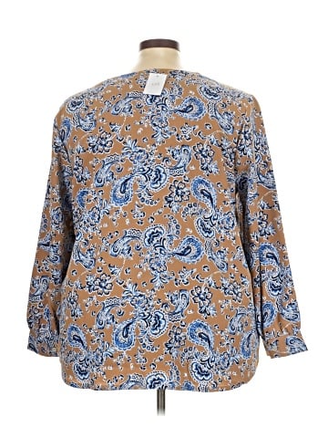 J.Jill 3/4 Sleeve Blouse (view 2)