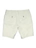 Ann Taylor Solid Ivory Khaki Shorts Size 8 - photo 2