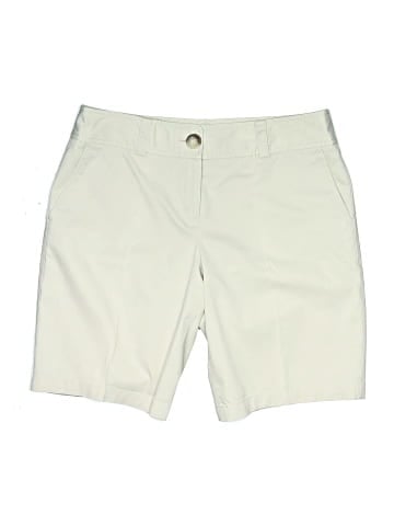 Ann Taylor Khaki Shorts (view 1)