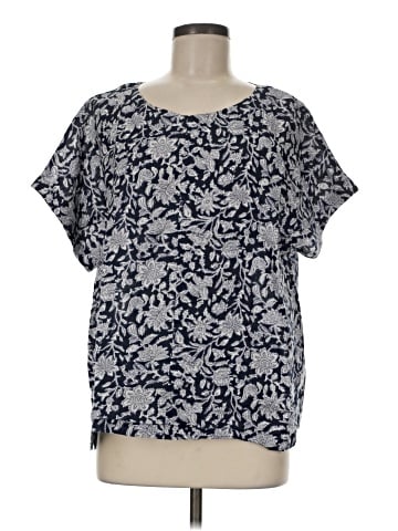 Purejill Short Sleeve Blouse (view 1)