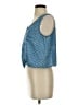 Forever 21 Blue Sleeveless Blouse Size S - photo 5