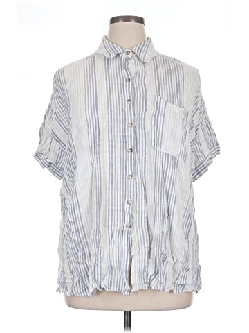 Black Tape_ Short Sleeve Button-Down Shirt (view 1)