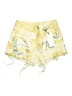 John Elliott Graphic Yellow Shorts Size 28 waist - photo 1