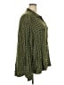 wonderly Plaid Green Long Sleeve Button-Down Shirt Size 3X - photo 4