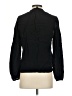 J.Crew 100% Viscose Black Long Sleeve Blouse Size 4 - photo 2