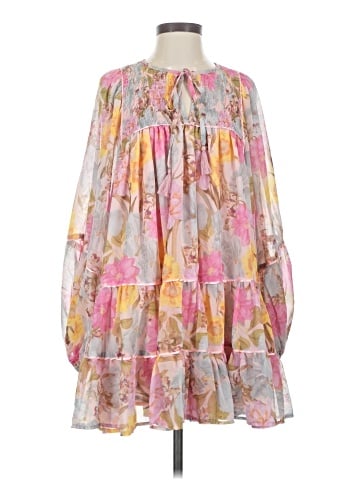 Olivaceous Casual Dress (view 1)