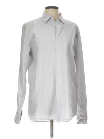 Uniqlo Long Sleeve Button-Down Shirt (view 1)