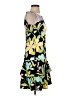 Nine West Print Green Cocktail Dress Size 2 - photo 4