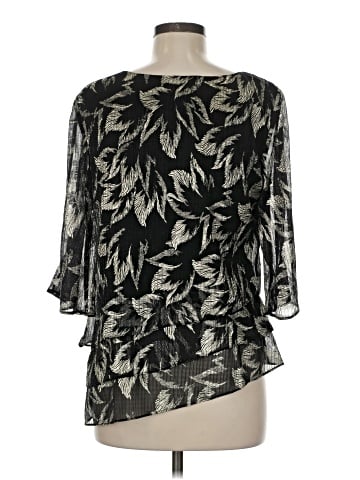 Alex Evenings 3/4 Sleeve Blouse (view 2)