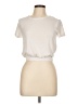 YMI Ivory Short Sleeve Top Size M - photo 1