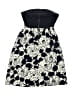 Deletta Black Blue Cocktail Dress Size XS - photo 2