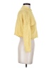 Callahan 100% Cotton Yellow Turtleneck Sweater Size XS - photo 4