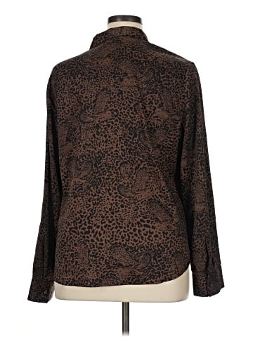 Ann Taylor Long Sleeve Blouse (view 2)