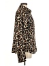 Ofeefan Animal Print Brown Long Sleeve Blouse Size M - photo 4