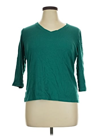 St. John's Bay 3/4 Sleeve T-Shirt (view 1)