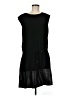 Vince. 100% Polyester Black Casual Dress Size M - photo 1