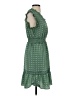 Max Studio Hearts Green Casual Dress Size S - photo 4