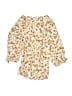 Papermoon 100% Polyester Floral Ivory 3/4 Sleeve Blouse Size L - photo 2