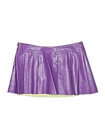Shein Faux Leather Skirt (view 1)