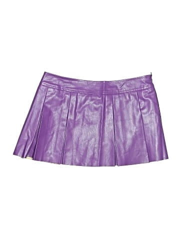 Shein Faux Leather Skirt (view 2)
