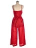 J.Crew 100% Linen Solid Red Jumpsuit Size 6 (tall) - photo 2
