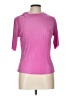 DAZY 100% Polyester Pink Short Sleeve Top Size L - photo 1