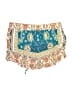 Bebop 100% Rayon Paisley Blue Shorts Size M - photo 2