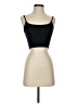 Topshop 100% Cotton Black Tank Top Size 4 - photo 1