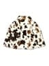 Old Navy 100% Polyester Print Ivory Coat Size 3T - photo 2